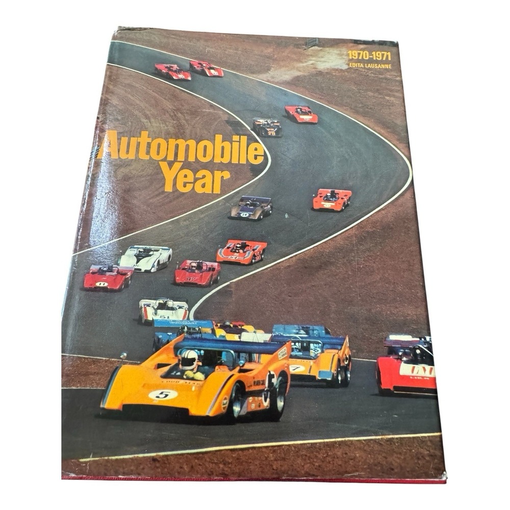 Automobile Year‎ 1970-1971 No. 18 Edita Lausanne HC Racing Porsche F1 Can-Am